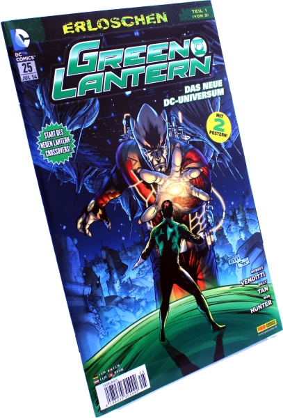 Green Lantern Comic (Das neue DC-Universum) Nr. 25: Erloschen Teil 1 von Panini